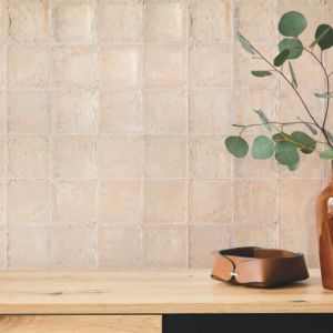 Faïence murale zellige beige brillante –  10x10 – Sienna Cotto