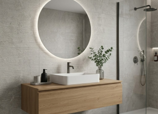 Carrelage mural relief 3D effet pierre ivoire – 60 x 120 – Sanfrancisco trace ivory