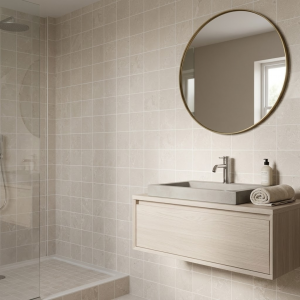 Carrelage mosaïque effet pierre clair – 30×30 – Pulse light | TACO 10