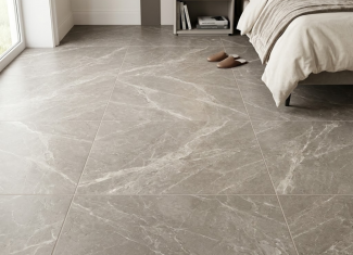 Carrelage effet pierre taupe – 60×60 – Pulse taupe