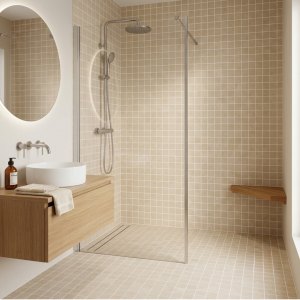 Carrelage mosaïque effet pierre beige – 30×30 – Pulse cream | TACO 5