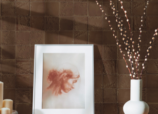 Carrelage mural effet zellige marron mat – 10×10 –  Brownie Brown