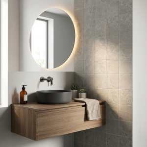 Carrelage mosaïque effet pierre gris – 30×30 – Pulse grey | TACO 10