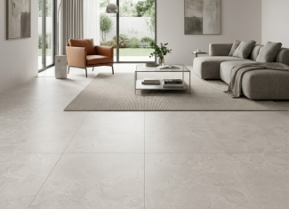 Carrelage effet pierre clair – 60×120 – Pulse Light