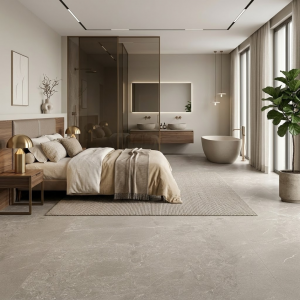Carrelage effet pierre taupe – 60×120 – Pulse taupe