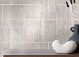 Faïence effet zellige gris taupe mat – 10×10 – Ashen Taupe
