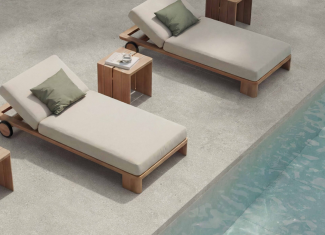 Carrelage extérieur effet pierre antidérapant – 60 x 120 – Sanfrancisco Hammer Ivory