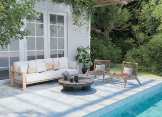 Carrelage effet zellige bleu océan – 15×15 – Lanai Blue