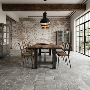 Carrelage effet ciment gris - 33,3x33,3 – Agueda gris