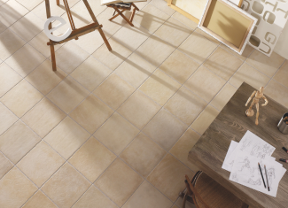 Carrelage effet rustique blanc cassé  – 30×30 – Abadia Blanco