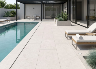 Carrelage effet pierre blanche – 60×120 – Ribera Blanco