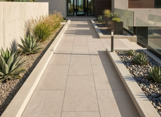 Carrelage effet pierre brune – 60×120 – Ribera Moka
