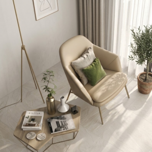 Carrelage effet pierre blanche - 60x60 - Halley White