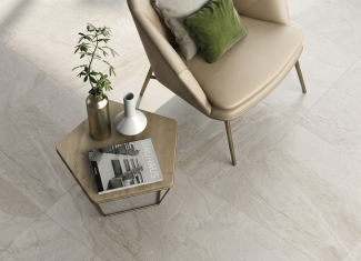Carrelage effet pierre clair – 60×60 – Halley Light