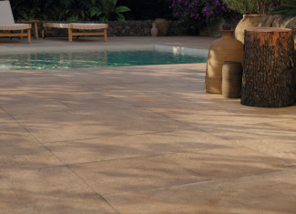 Carrelage multiform aspect terre cuite ocre – Manises Siena – Grespania
