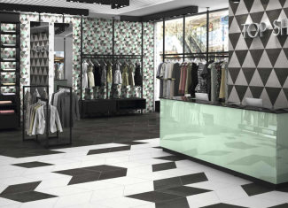 Carrelage effet ciment noir – 70×40 – Diamond City Black