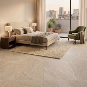 Carrelage effet pierre beige - 60x90 - Halley Taupe