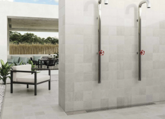 Carrelage effet pierre de bali blanche – 33×33 – Bali Blanco