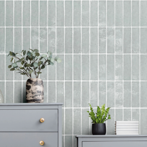 Carrelage effet zellige bleu - 6 x 20 - Marley Blue