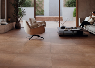 Carrelage effet terre cuite rouge – 80×80 – Manises Terracota