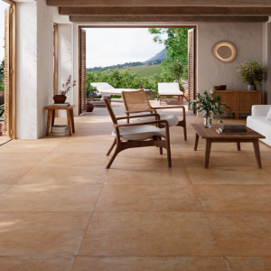 Carrelage XXL aspect terre cuite - 80x80 - Manises Arcilla