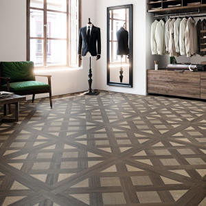 Carrelage aspect bois chêne naturel - 80x80 - Borgo Natural