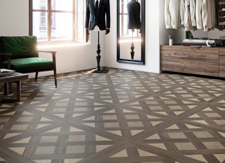 Carrelage aspect bois chêne naturel – 80×80 – Borgo Natural