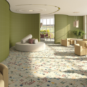 Carrelage kitkat mural mat vert - 23x33,5- Kaimu Verde