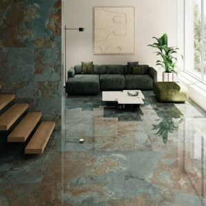 Carrelage effet pierre de bali verte - 30x60 - Yukatan Verde