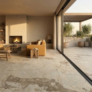 Carrelage effet pierre beige – 60x60 – Yukatan Beige