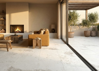 Carrelage effet pierre blanche – 60×60 – Yukatan Blanco
