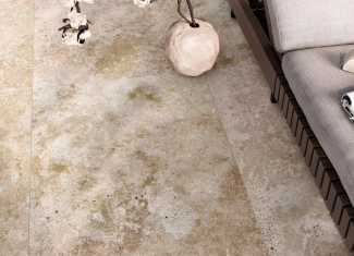 Carrelage effet pierre travertin beige – 40×60 – Antalya