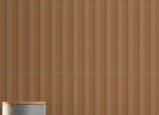 Carrelage cannelé terracotta – 11,5×23 – Cotto