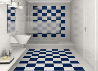 Carrelage bleu nuit mate – 20×20 – Azul noche